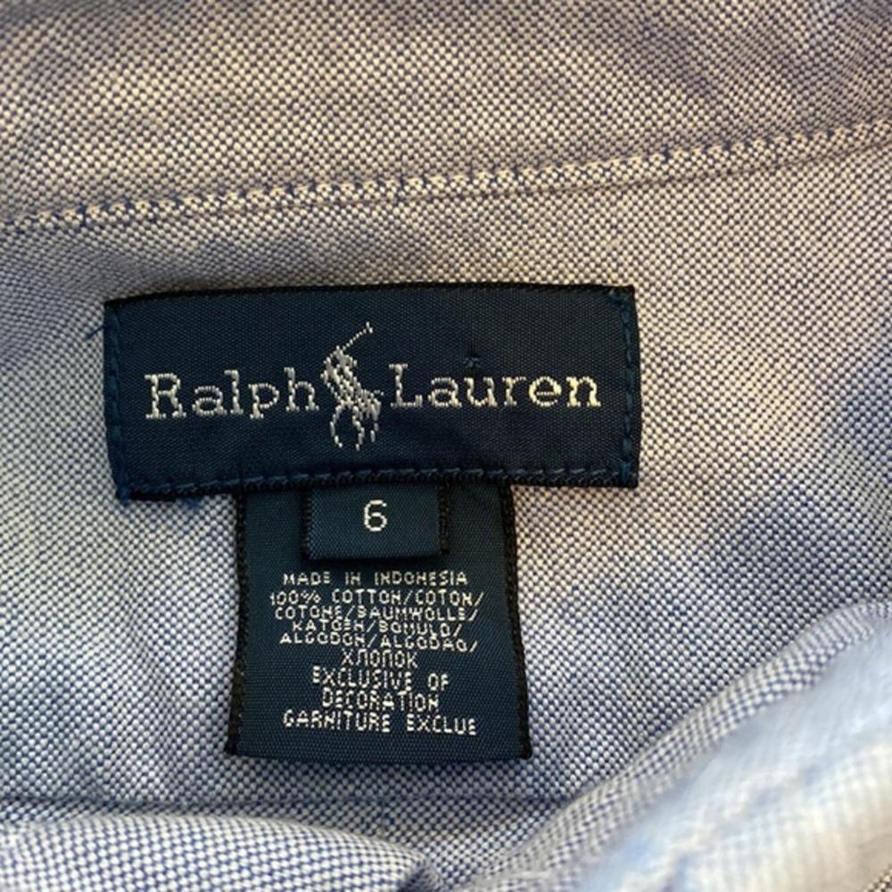 Boy’s Ralph Lauren button down - Picture 3 of 6